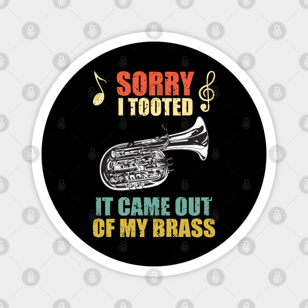 Baritone Euphonium Magnet by BOOBYART